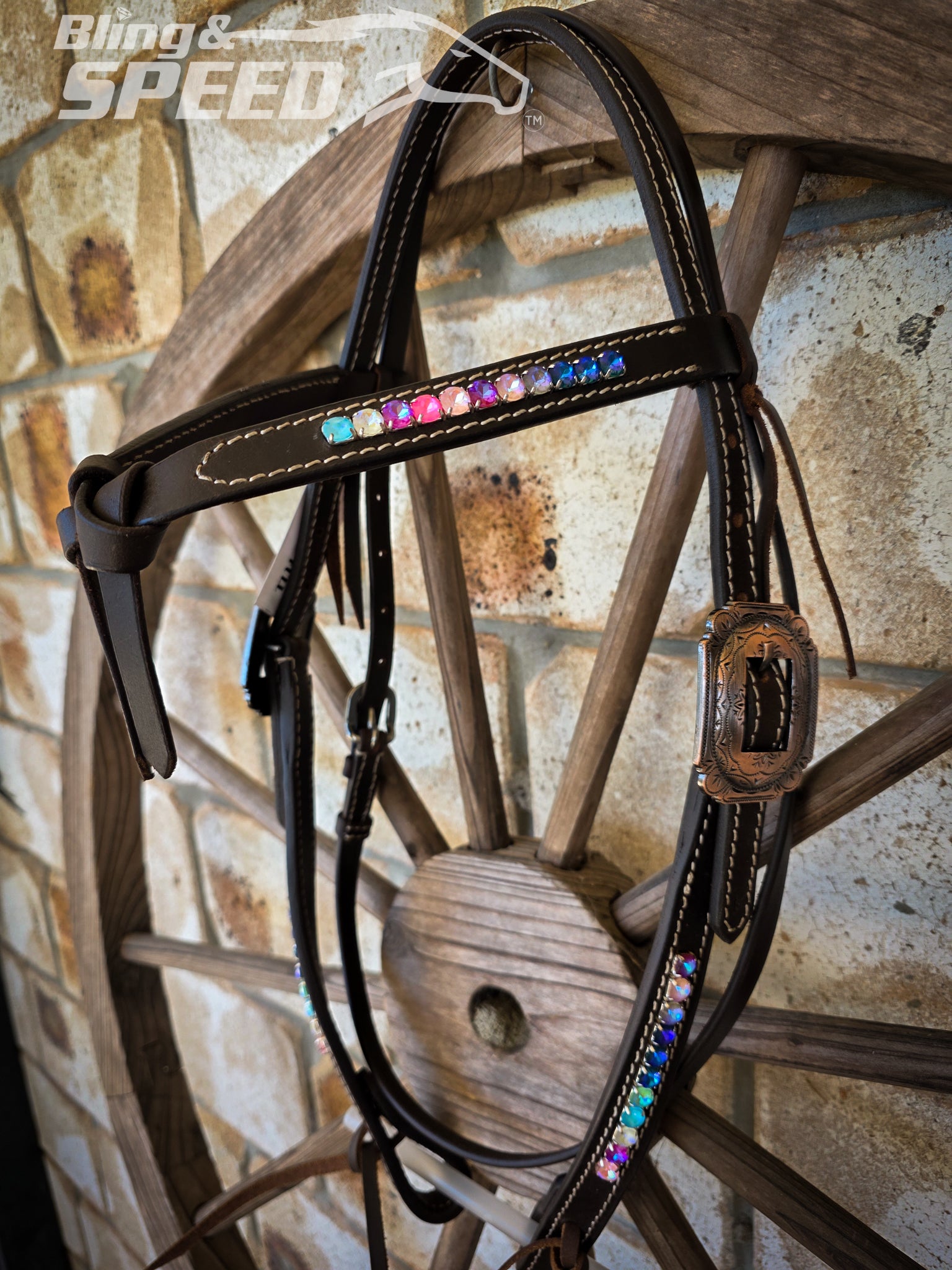 Futurity Knot Gem Bridle