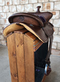 Load image into Gallery viewer, Bling and Speed All Round Western Saddle - 15.5" Seat
