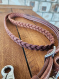 Load image into Gallery viewer, Bling & Speed Plait Barrel Reins
