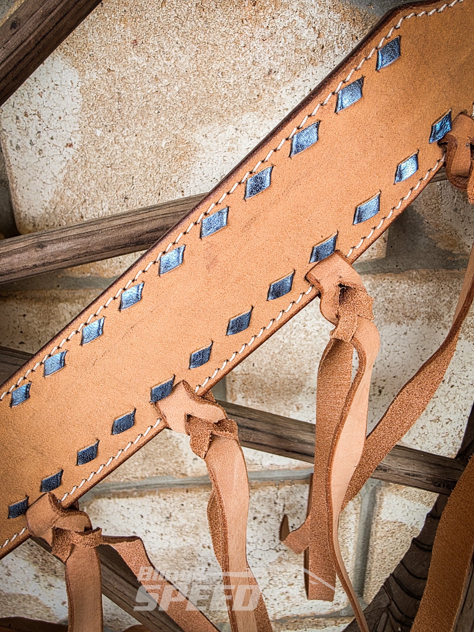 Trophy Tack Buckstitched Breastcollar – Blank or Custom Laser Engraved