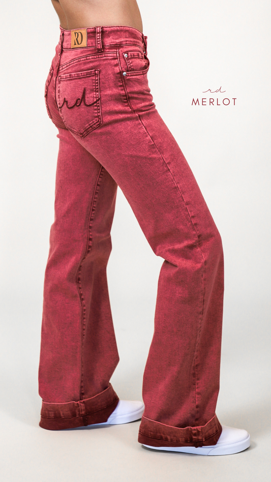 Merlot Signature Trouser Denim