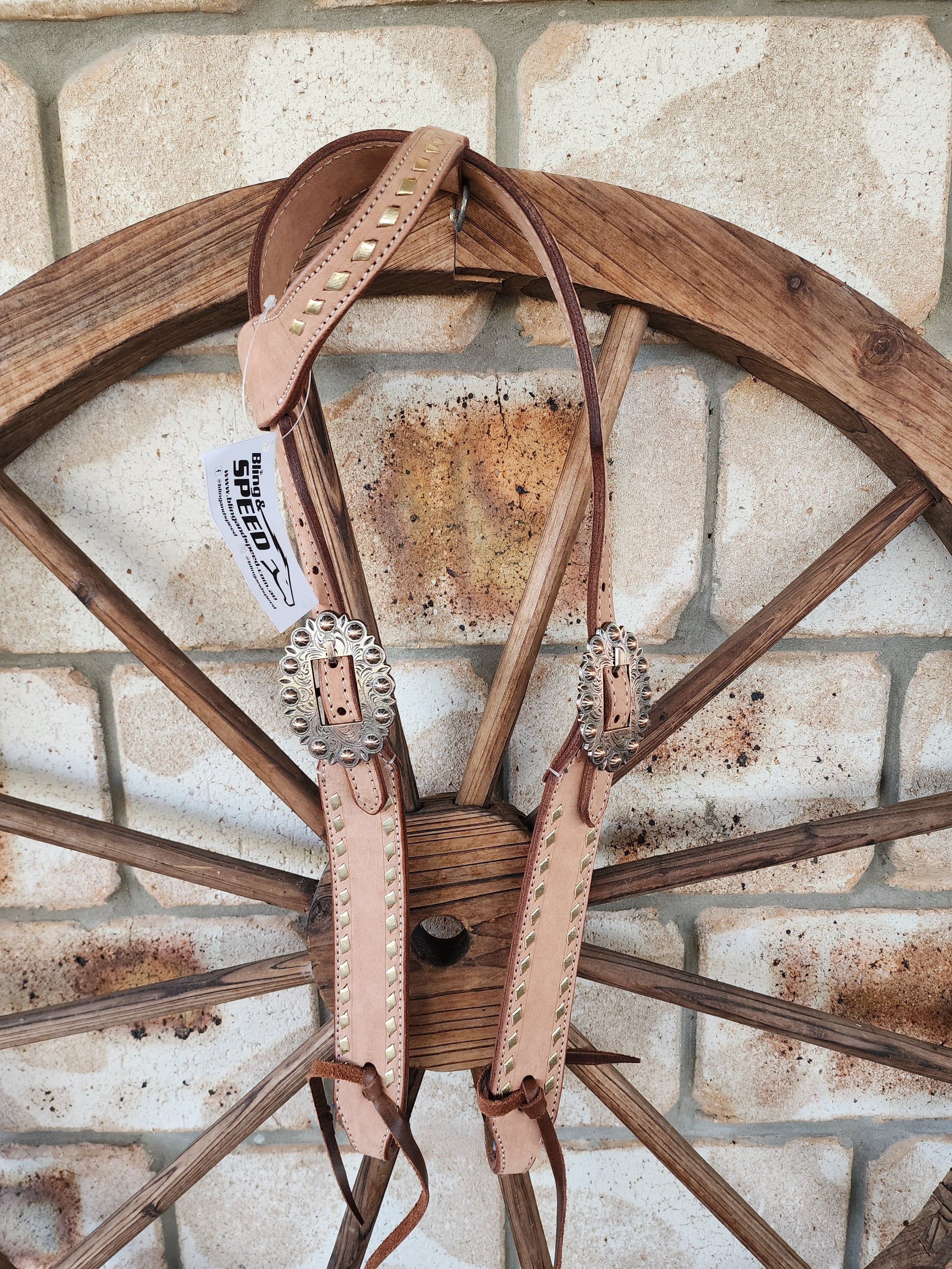 Buckstitched Trophy Headstalls