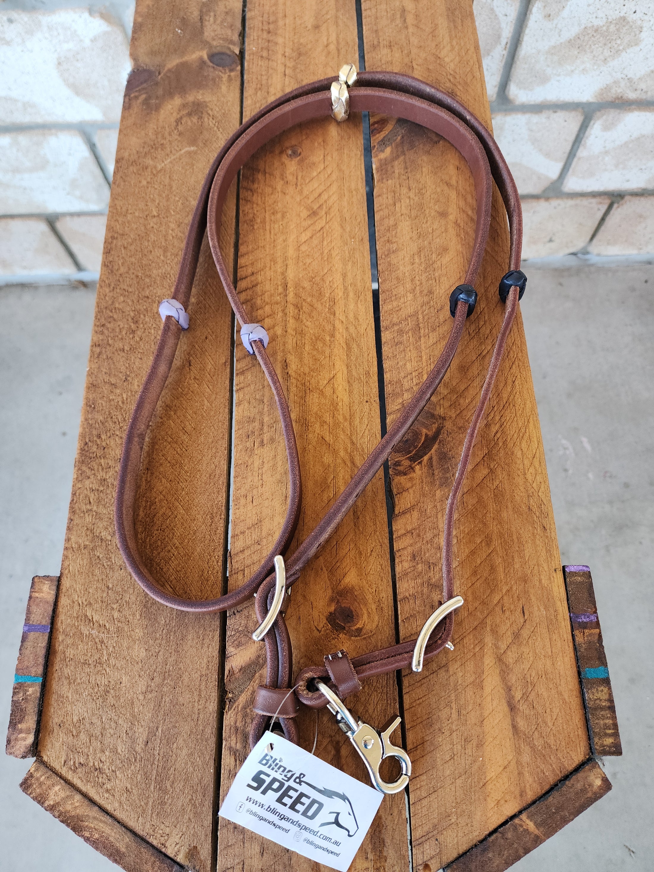 Bling & Speed Knoted Barrel Reins