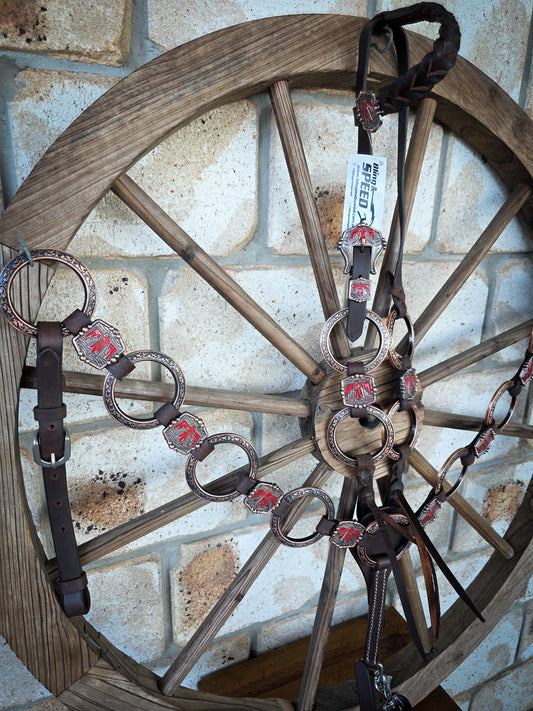 Red Thunderbird Ring Tack Set