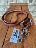 Load image into Gallery viewer, Bling & Speed Silver Stud Barrel Reins
