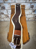 Load image into Gallery viewer, Shoulder Relief Girth with Removable Velcro Synthetic Wool Liner
