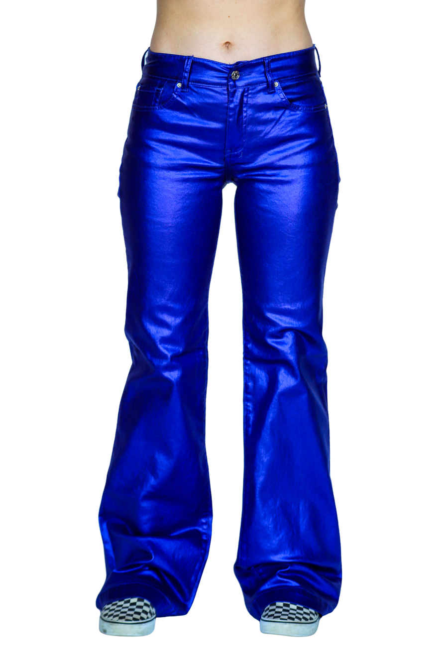 Royal Blue Metallic Signature Trouser
