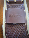 Load image into Gallery viewer, Shoulder Relief Girth with Removable Velcro Synthetic Wool Liner
