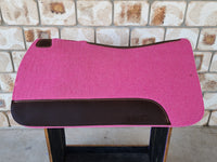 The Barrel Racer Felt Saddle Pad - Pink (7907501637870)