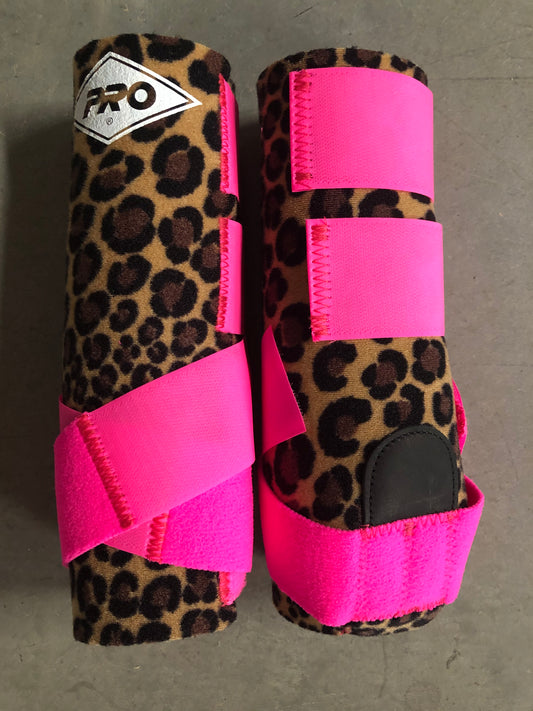 H20 Front & H20 Rear Cheetah Sports Support - Pink (7926455468270)
