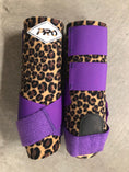 Load image into Gallery viewer, H20 Front & H20 Rear Cheetah Sports Support - Purple (7926453436654)
