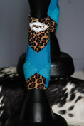 Load image into Gallery viewer, H20 Front & H20 Rear Cheetah Sports Support - Turquoise (7926450946286)
