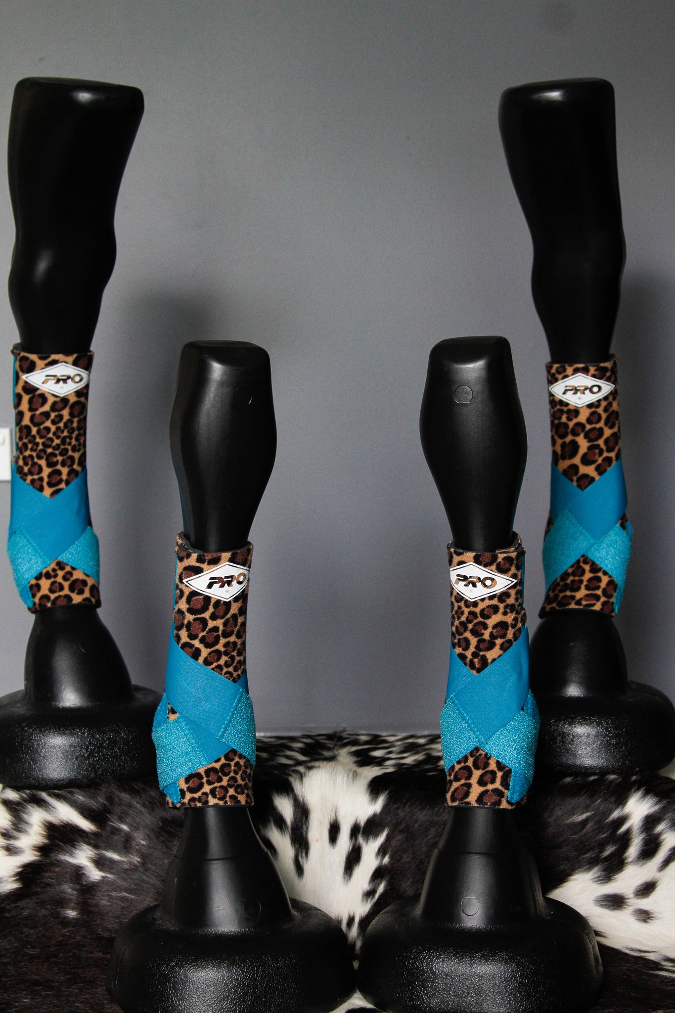 H20 Front & H20 Rear Cheetah Sports Support - Turquoise (7926450946286)