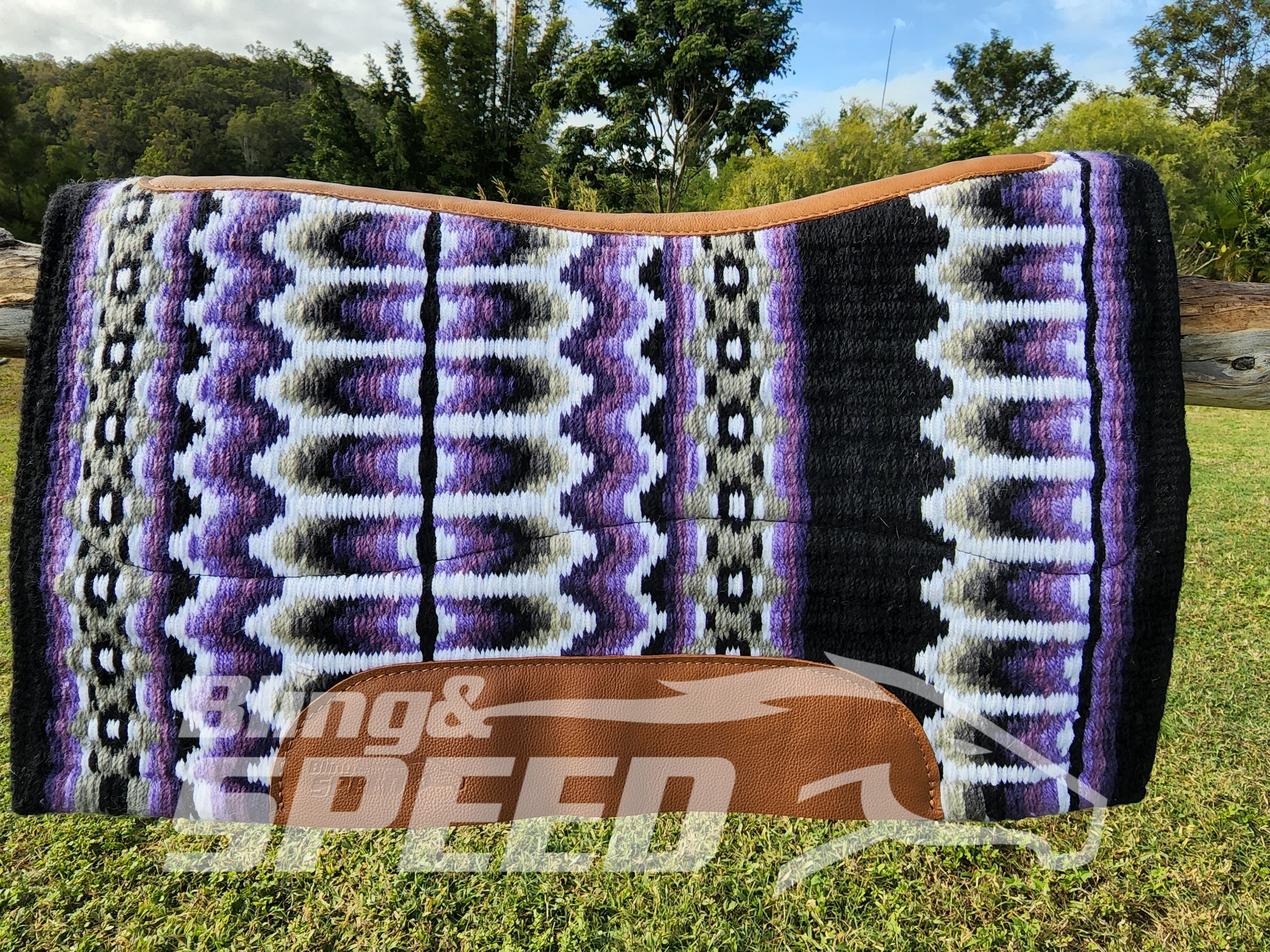 2. "The Amethyst Unicorn" Saddle Pad (7873221165294)