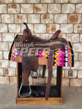 Load image into Gallery viewer, 30. "Winter Sunset" Unicorn Saddle Pad (7873219428590)
