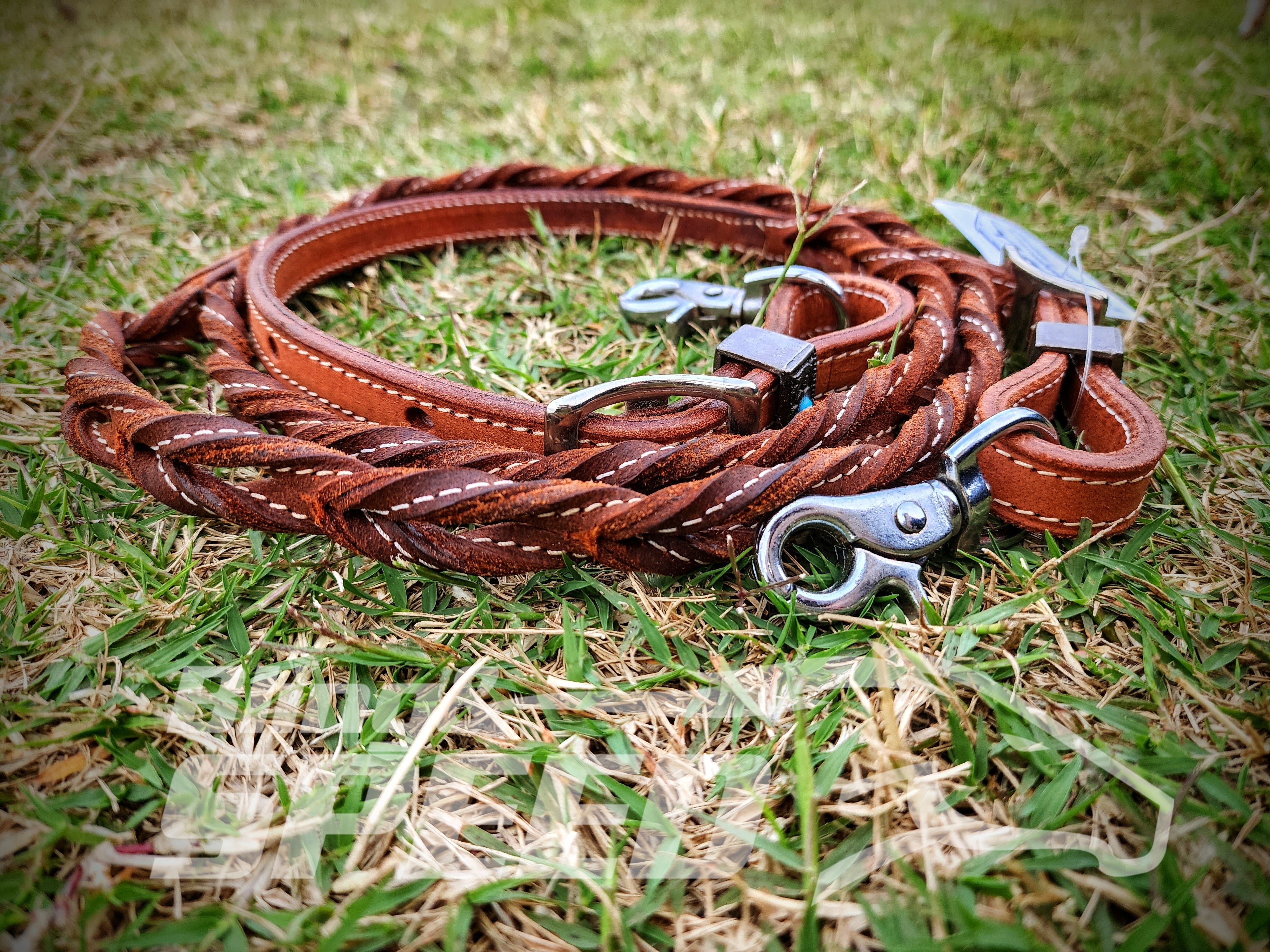 Bling & Speed Twisted Bloodknot Barrel Reins (7897297715438)