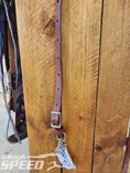 Load image into Gallery viewer, Bling and Speed White Laced Barrel Reins (7897831735534)
