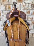 Load image into Gallery viewer, Bling and Speed White Laced One Ear Bridle (7897832980718)
