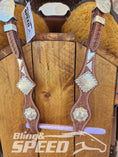 Load image into Gallery viewer, Bling & Speed Silver One Ear Bridle #2 (7897867452654)
