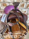 Load image into Gallery viewer, Bling & Speed Plait One Ear Bridle with Pink (7897868796142)
