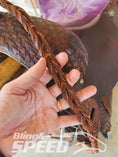 Load image into Gallery viewer, Bling & Speed Twisted Bloodknot Barrel Reins (7897297715438)

