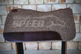 Load image into Gallery viewer, The Barrel Racer Felt Saddle Pad - Gray (7907535028462)
