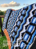 Load image into Gallery viewer, 23. "Ocean" Unicorn Saddle Pad (7873219199214)
