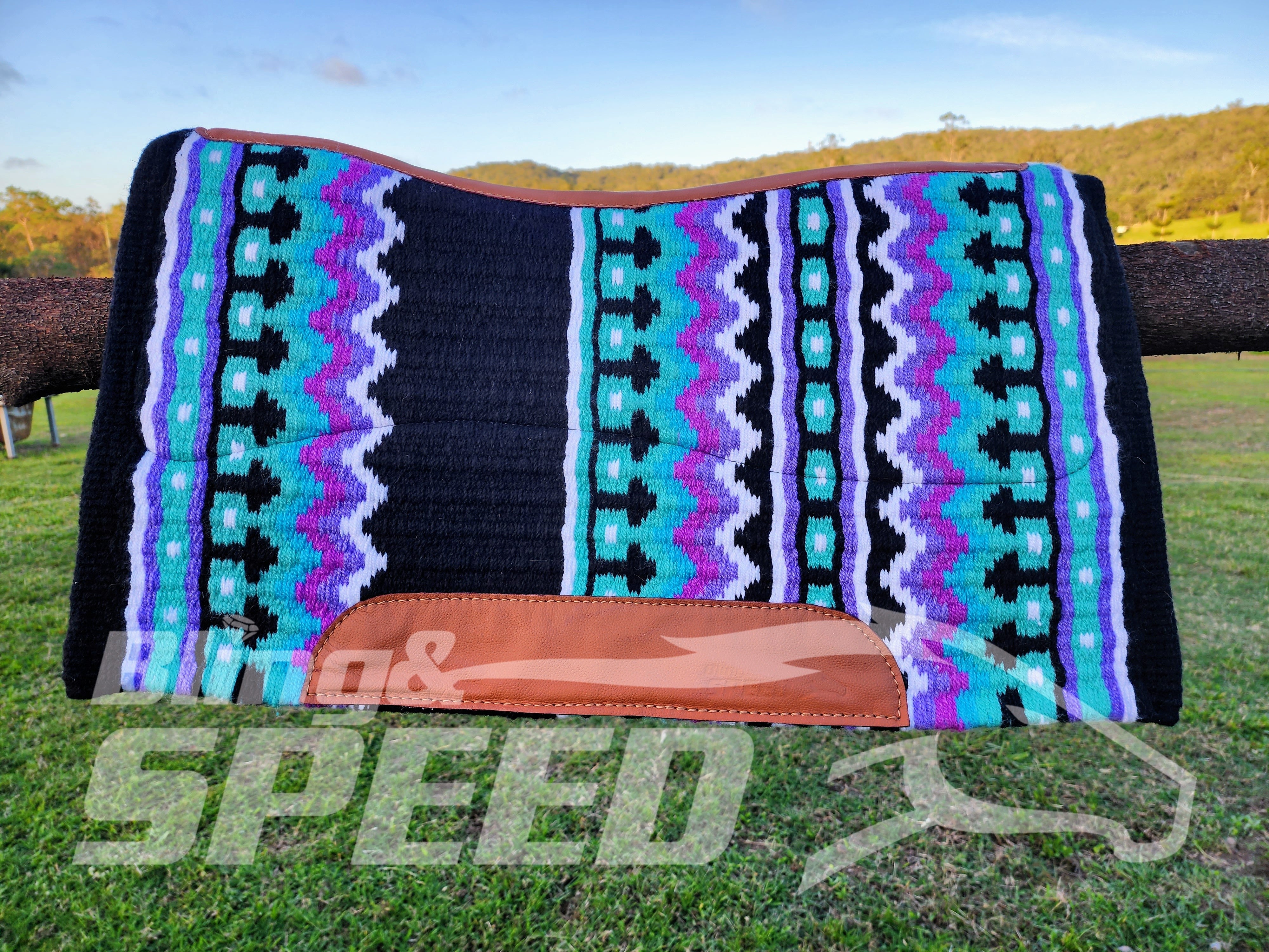 33. "The Indigo" Unicorn Saddle Pad (7932167094510)