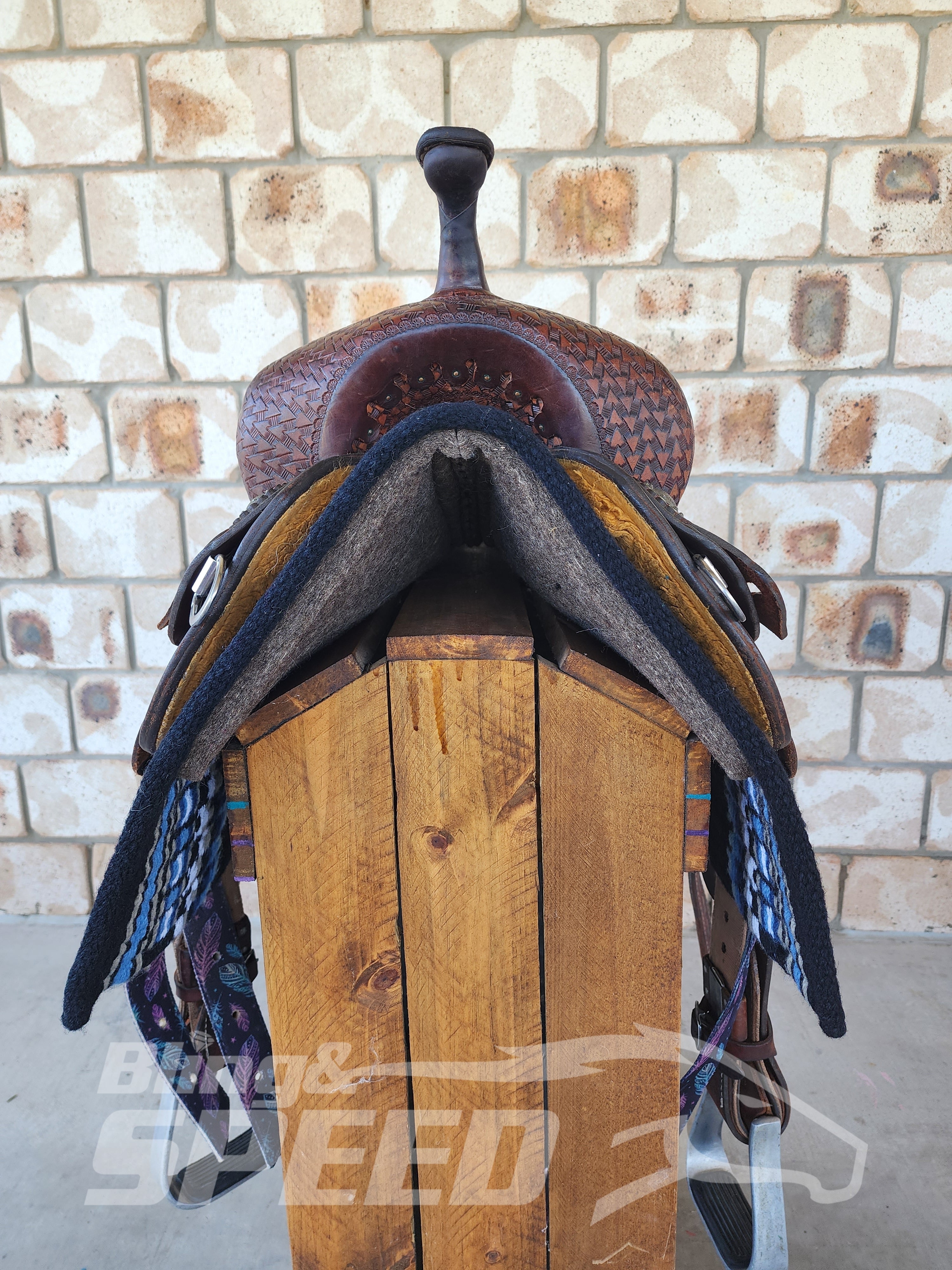 33. "The Indigo" Unicorn Saddle Pad (7932167094510)