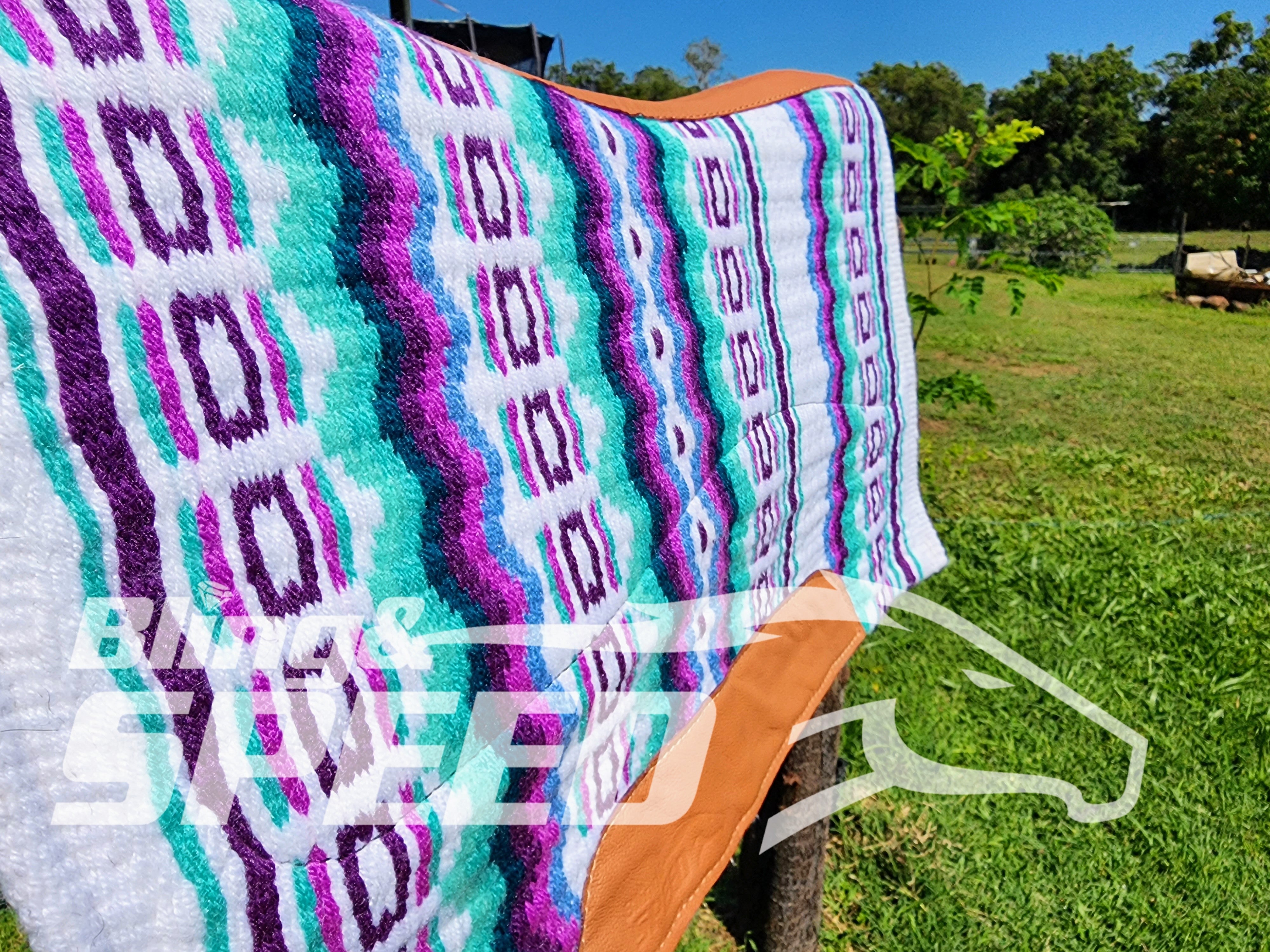 38. "Aurora" Unicorn Saddle Pad (7939788898542)