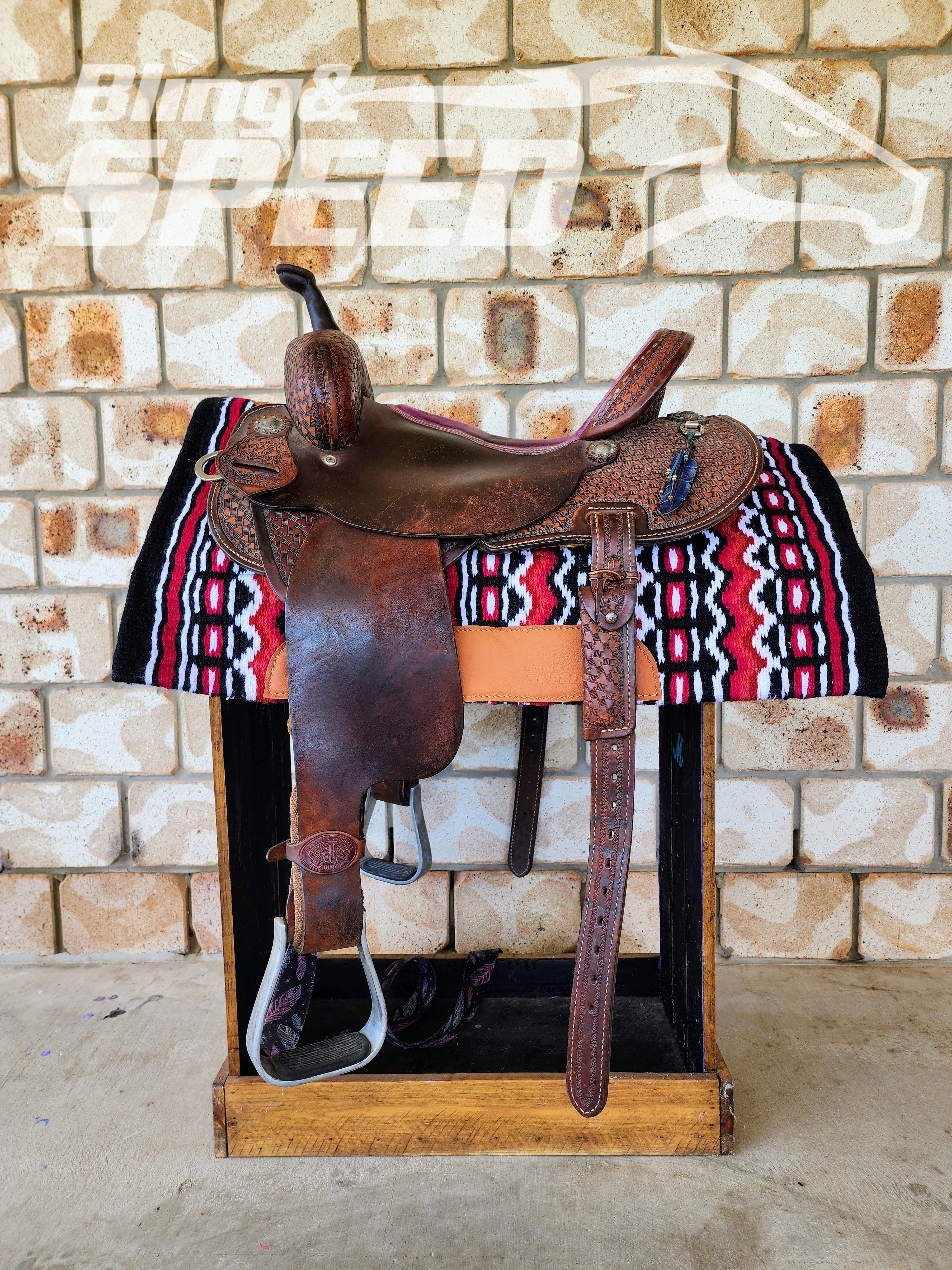 39. "Queenslander!" Unicorn Saddle Pad (7939810001134)