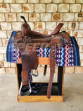 Load image into Gallery viewer, 44. "Navy Dreams" Unicorn Saddle Pad (7942208258286)
