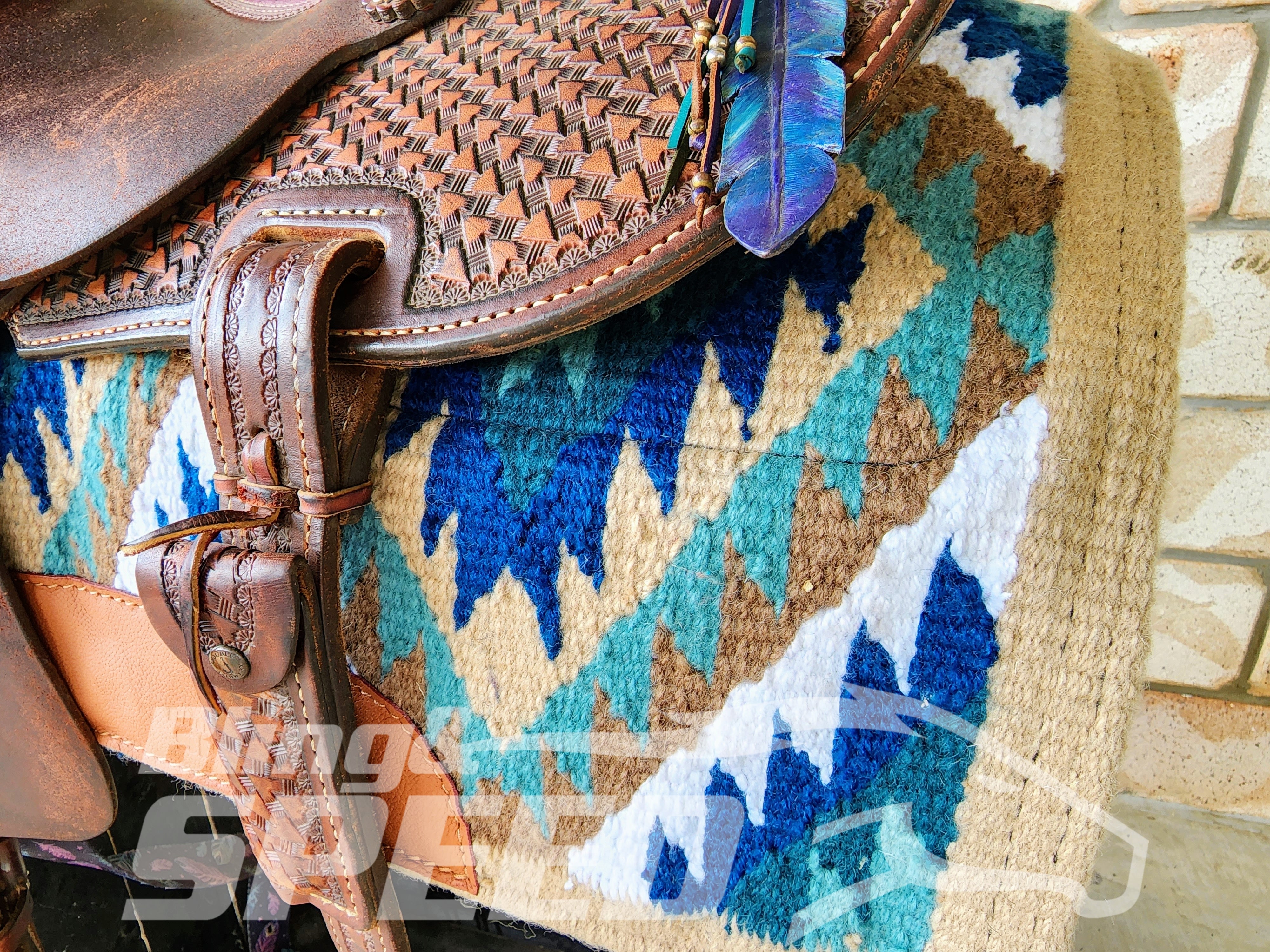 43. "?" Unicorn Saddle Pad (7942205243630)