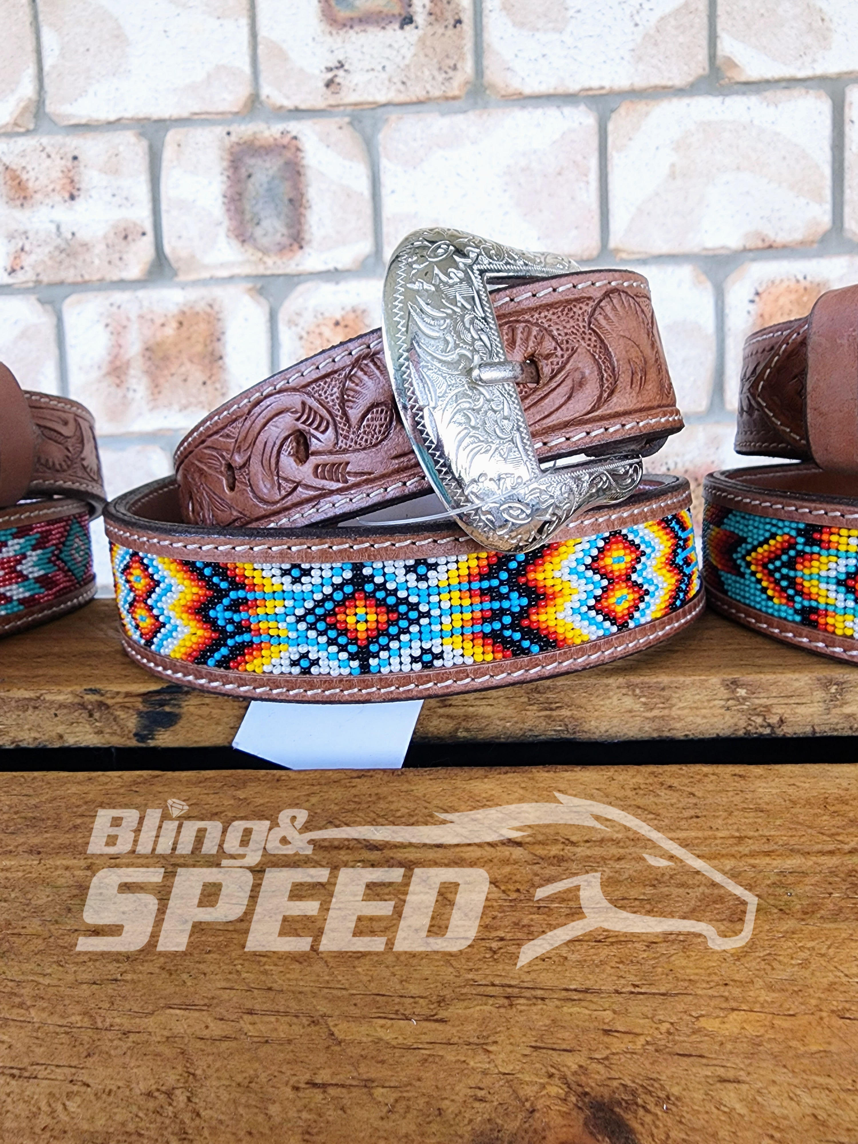 Beaded Tooled Belts (7956048904430)