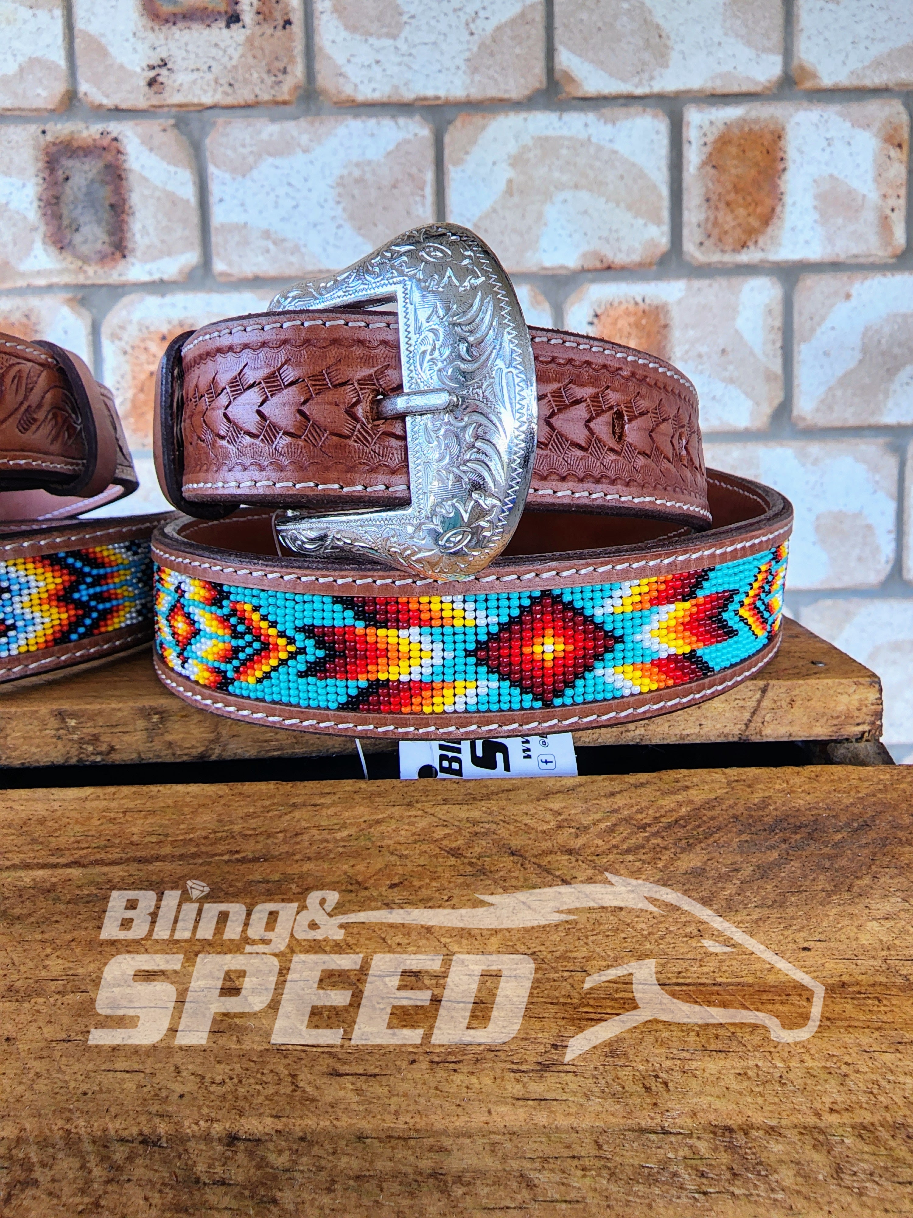 Beaded Tooled Belts (7956048904430)