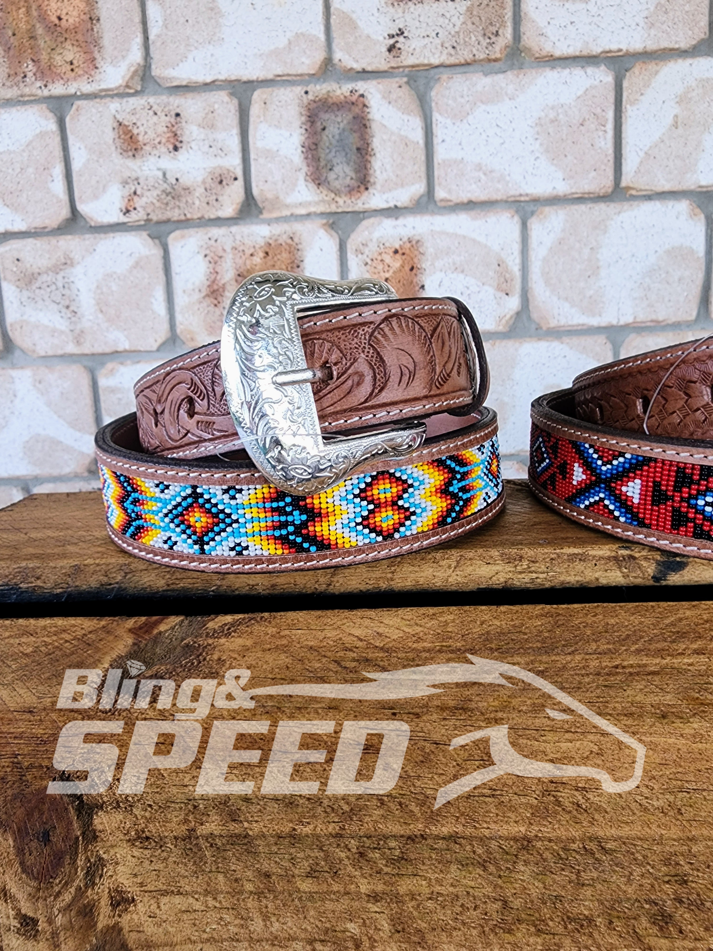 Beaded Tooled Belts (7956048904430)