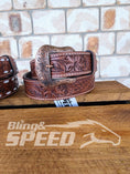 Load image into Gallery viewer, Leather Tooled Belts (7956050149614)
