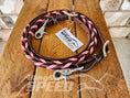 Load image into Gallery viewer, Bling and Speed Pink Laced Barrel Reins (7873220411630)

