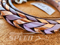 Load image into Gallery viewer, Bling and Speed Lavender Laced Barrel Reins (7956251345134)
