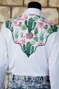 Load image into Gallery viewer, Cactus & Flamingo Arena Shirt (7969858781422)
