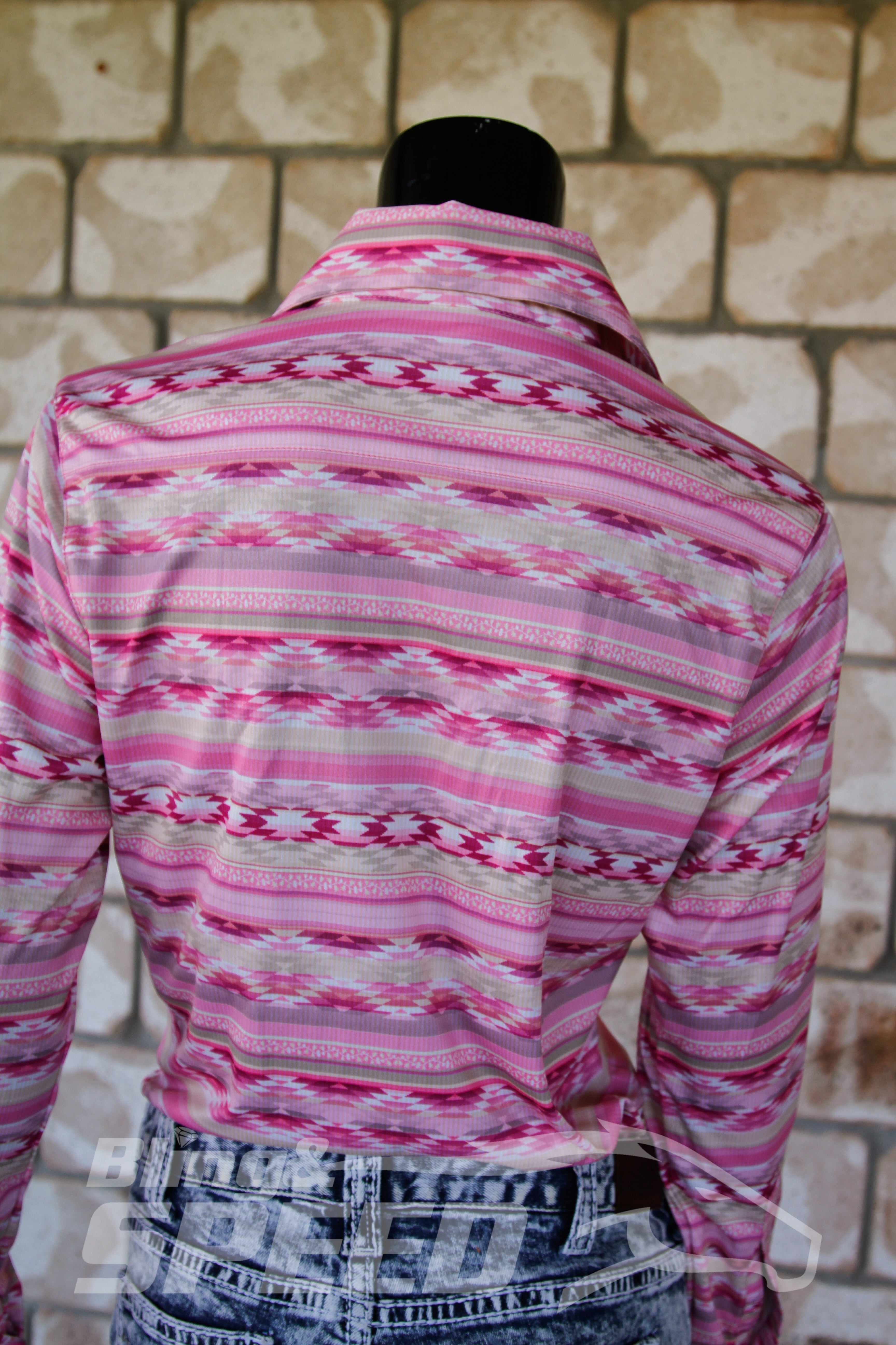 Pink Aztec Arena Shirt (7969865662702)