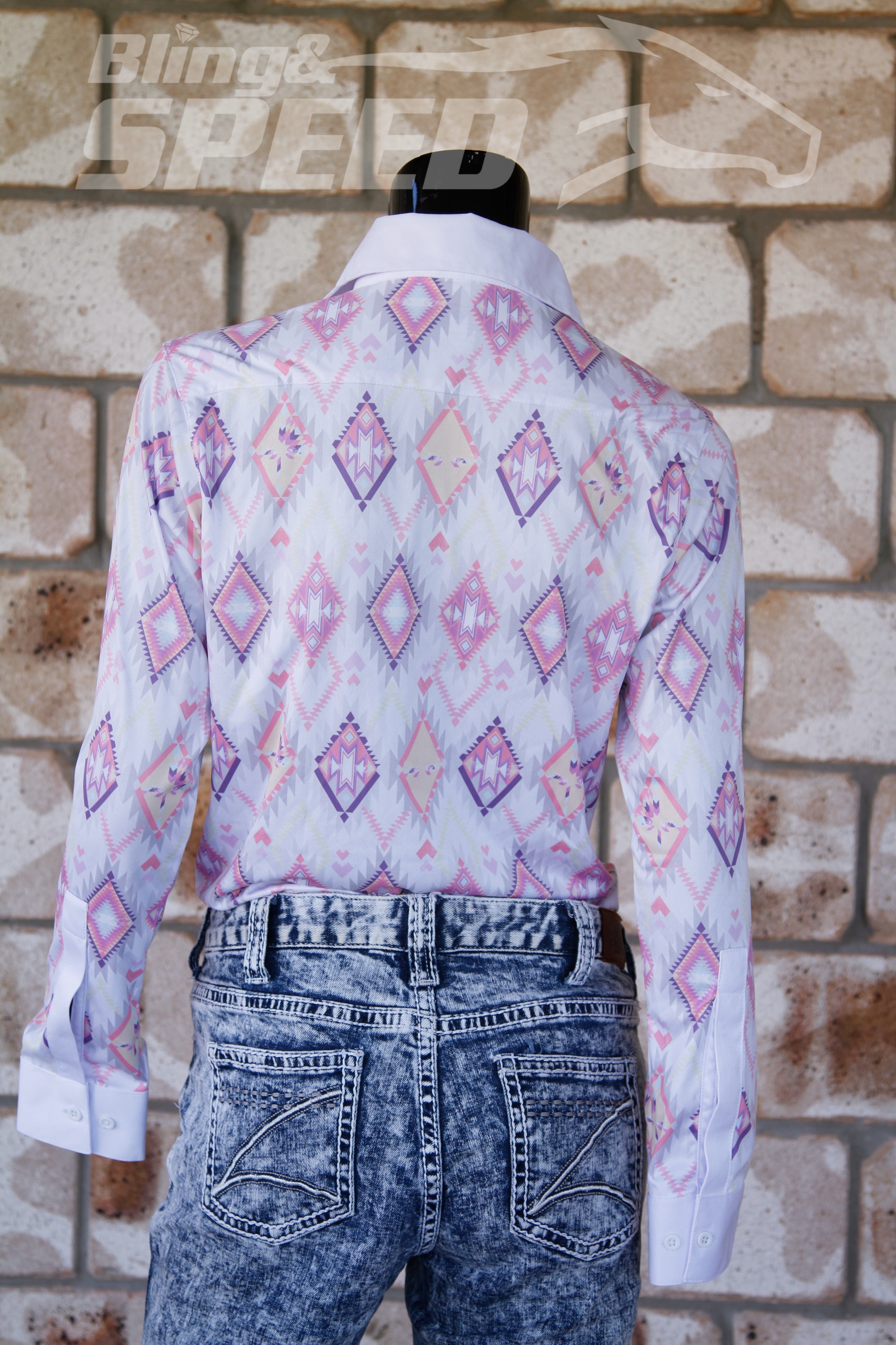 White Aztec Arena Shirt (7969843314926)