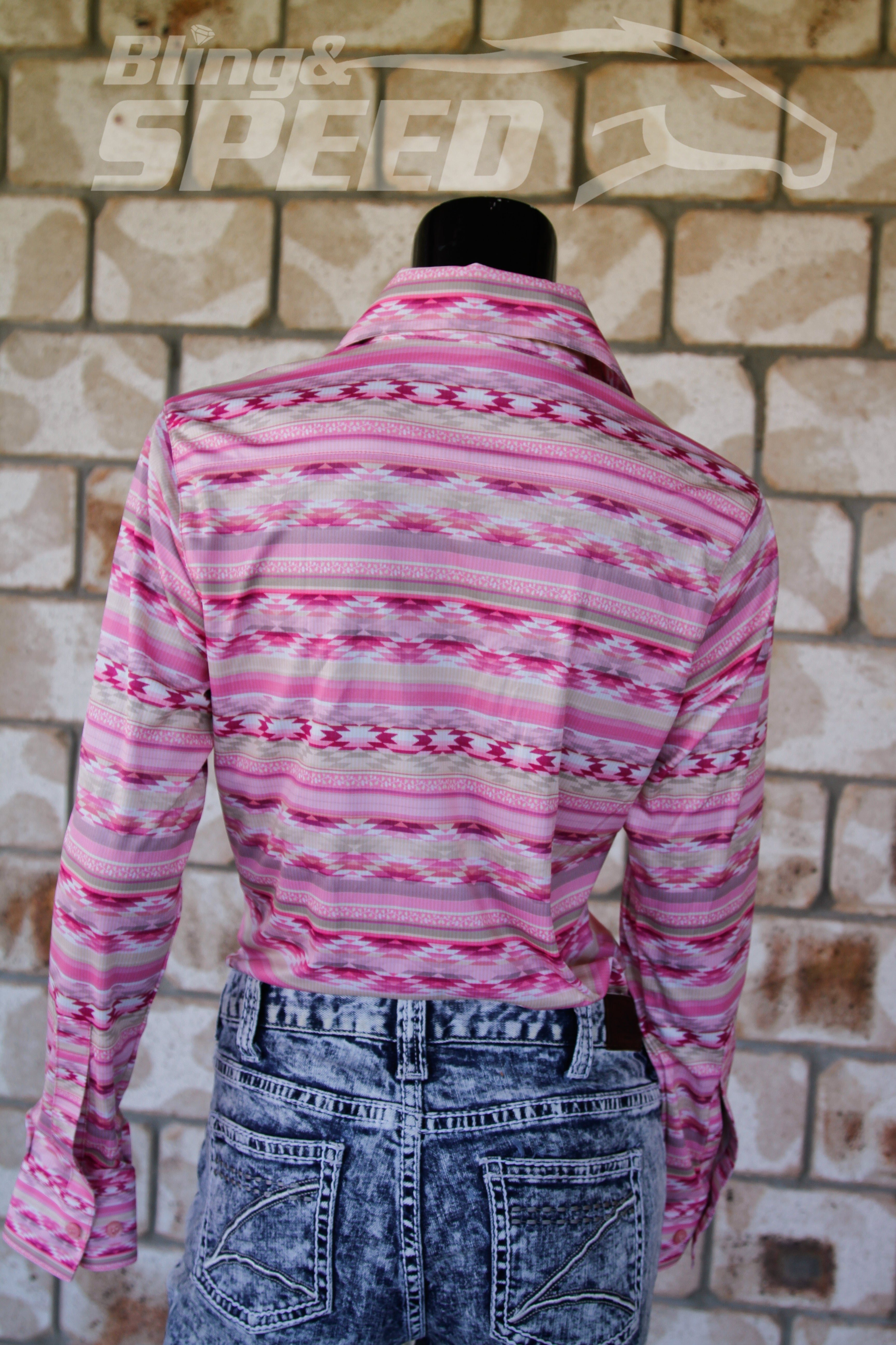 Pink Aztec Arena Shirt (7969865662702)