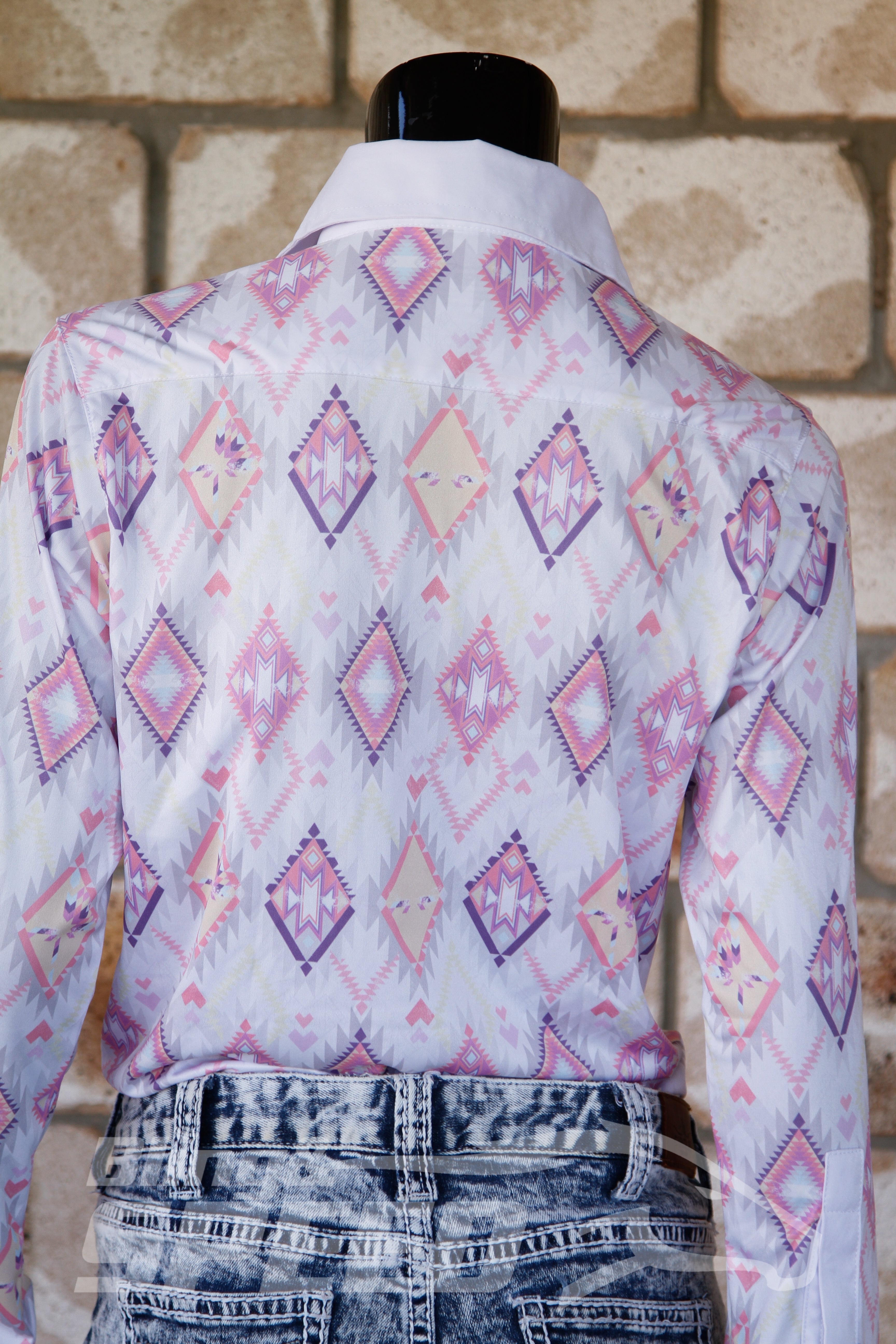 White Aztec Arena Shirt (7969843314926)