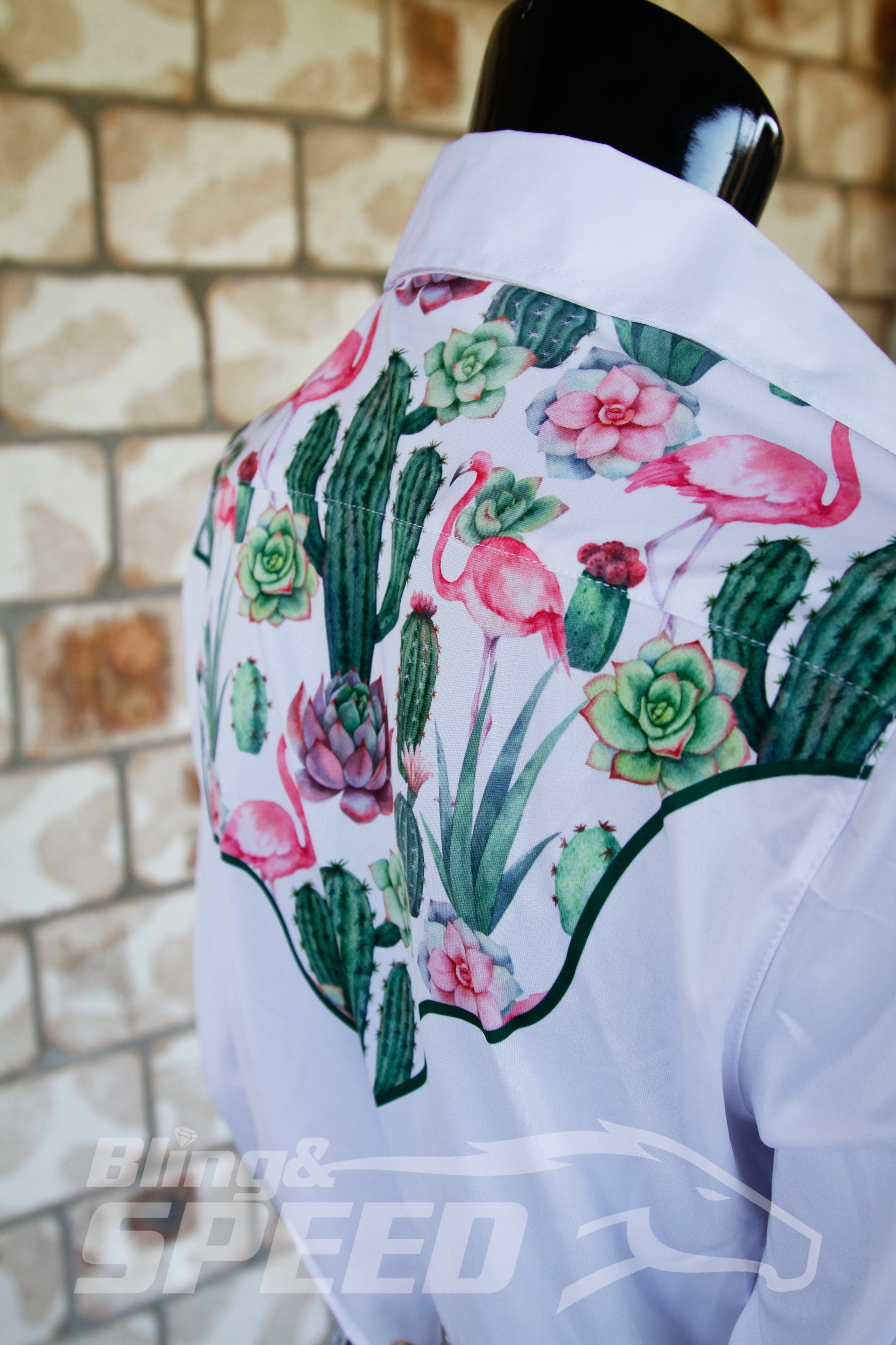 Cactus & Flamingo Arena Shirt (7969858781422)