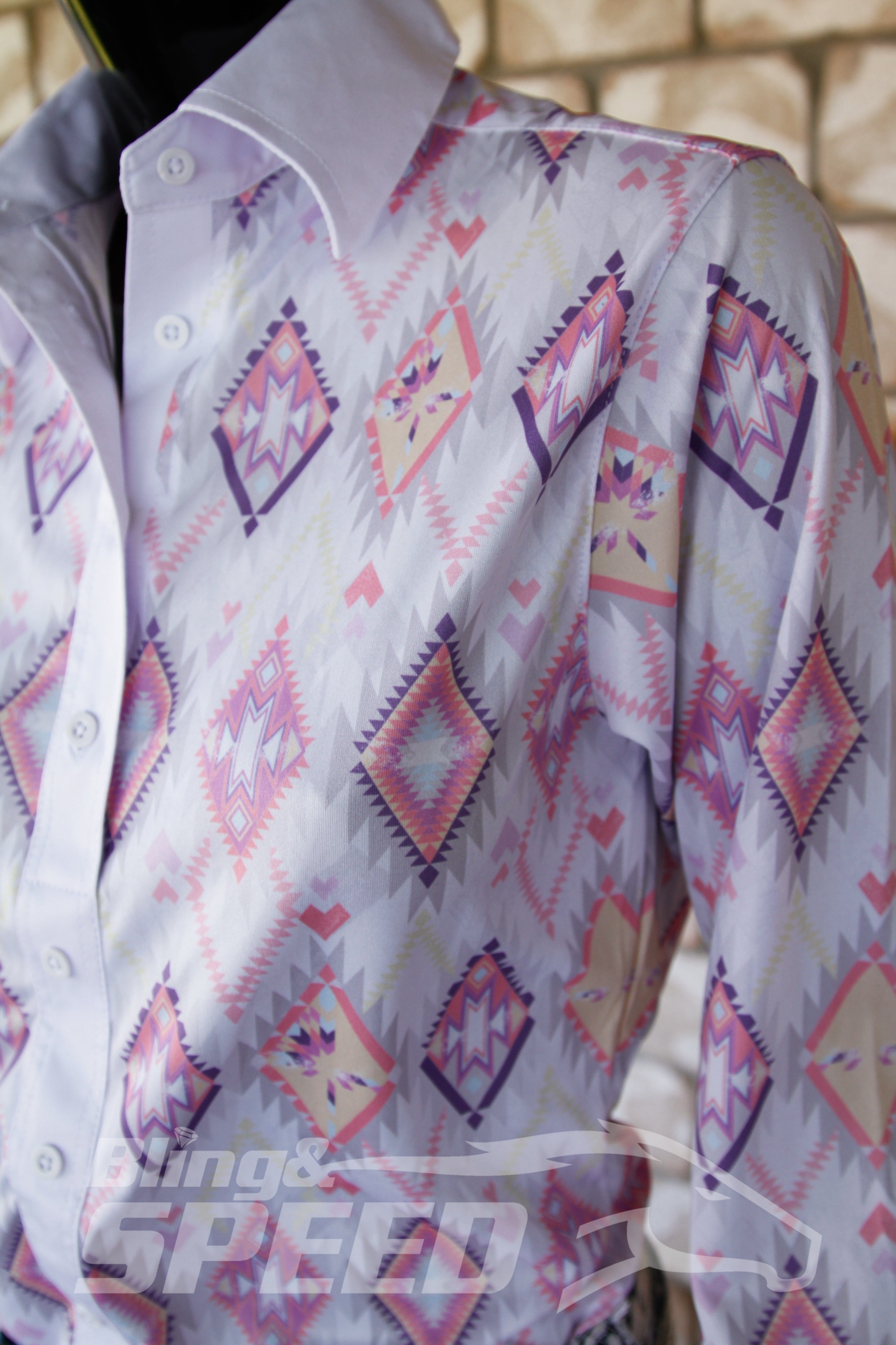 White Aztec Arena Shirt (7969843314926)