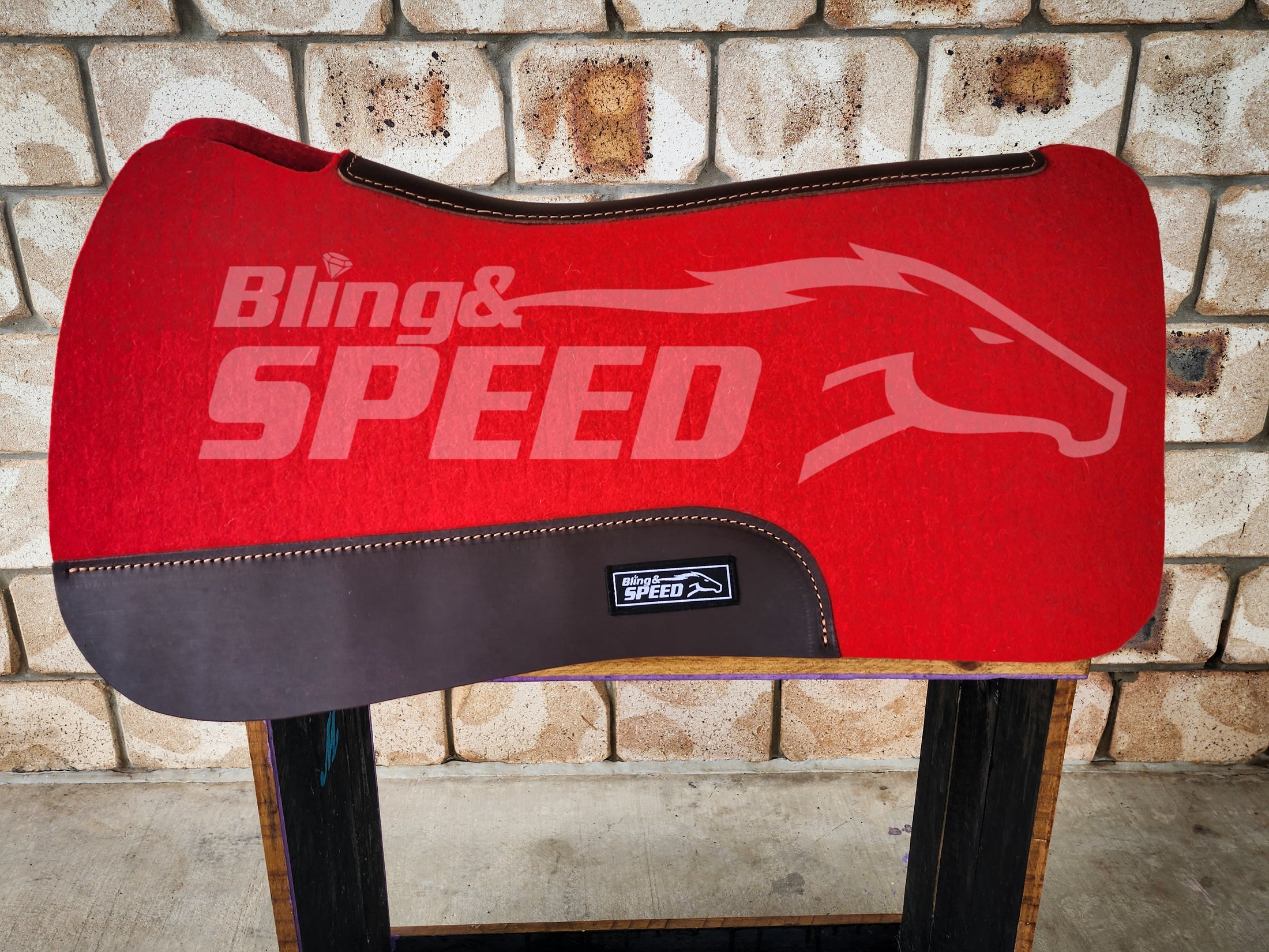 Wither Relief Saddle Pad - Red (7976051605742)