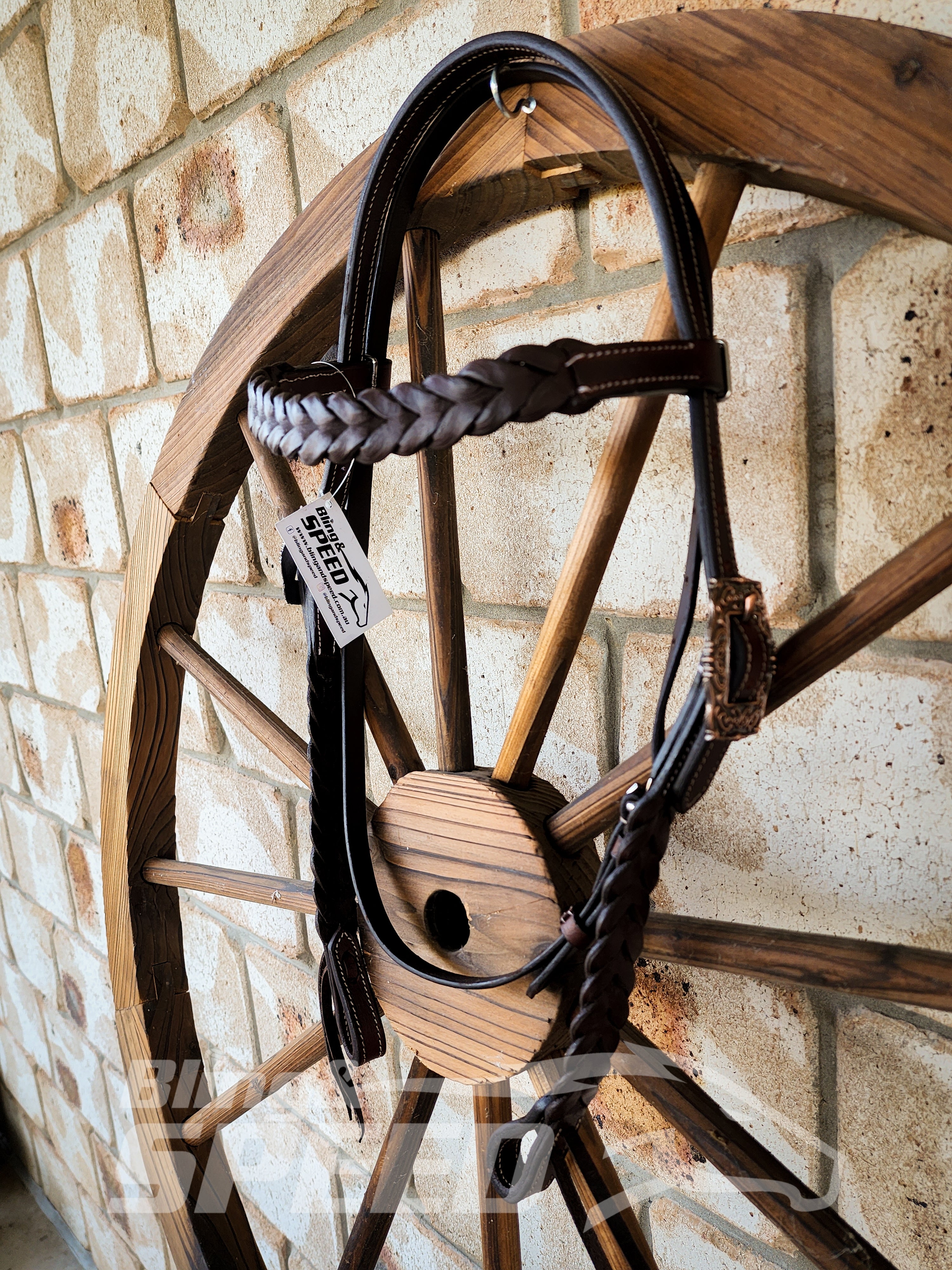 Bling & Speed Plait Bridle (7977769992430)