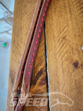 Load image into Gallery viewer, Bling & Speed Twisted Bloodknot Buckstitched Barrel Reins - Red (7977750429934)
