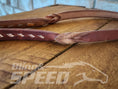 Load image into Gallery viewer, Bling & Speed Twisted Bloodknot Buckstitched Barrel Reins - Gold (7977762423022)

